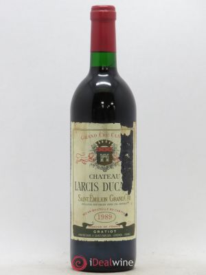 Château Larcis Ducasse 1er Grand Cru Classé B  1989 - Lot of 1 Bottle