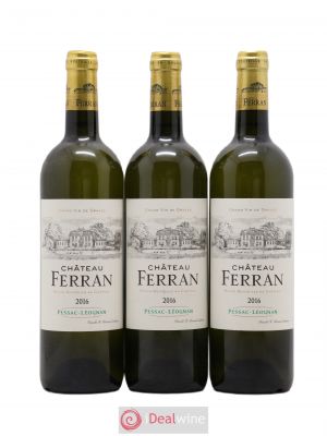 Pessac-Léognan Château Ferran (no reserve) 2016 - Lot of 3 Bottles