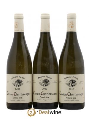 Corton-Charlemagne Grand Cru Pavelot (Domaine)  2016 - Lot of 3 Bottles