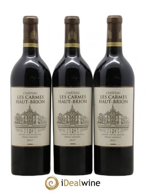 Château Les Carmes Haut-Brion  2017 - Lot of 3 Bottles
