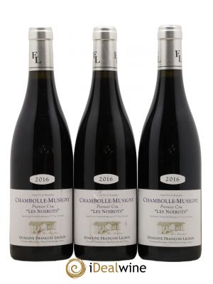 Chambolle-Musigny 1er Cru Les Noirots Domaine F. Legros 2016 - Lot of 3 Bottles