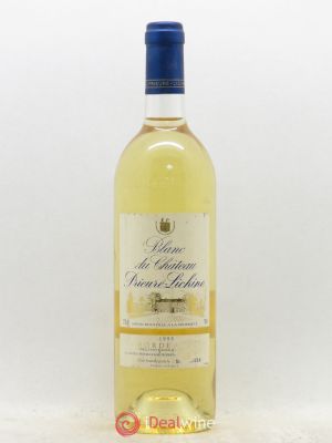 - Blanc du Château Prieuré Lichine 1995 - Lot of 1 Bottle