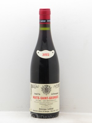 Nuits Saint-Georges 1er Cru Aux Bousselots Domaine Dominique Laurent  2002 - Lot of 1 Bottle