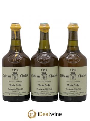 Château-Chalon Jean Macle  1999 - Lot of 3 Bottles