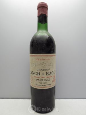 Château Lynch Bages 5ème Grand Cru Classé  1969 - Lot of 1 Bottle