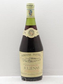 Juliénas Domaine Peytel Mise Aujoux (no reserve) 1976 - Lot of 1 Bottle