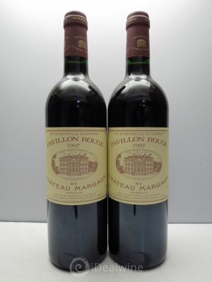 Pavillon Rouge du Château Margaux Second Vin  1997 - Lot of 2 Bottles
