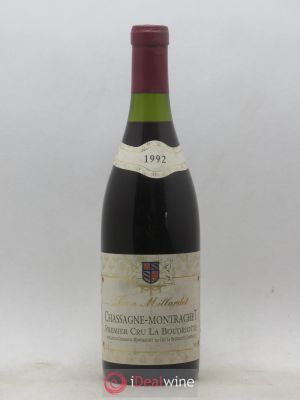 Chassagne-Montrachet 1er Cru La Boudriotte Léon Millardet (no reserve) 1992 - Lot of 1 Bottle