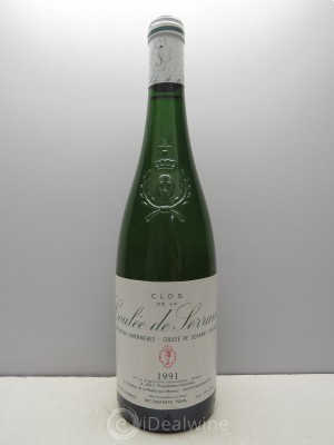 Savennières Clos de la Coulée de Serrant Nicolas Joly  1991 - Lot of 1 Bottle