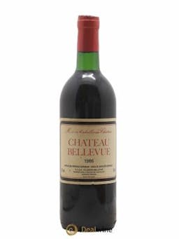Bordeaux Supérieur Château Bellevue (no reserve) 1986 - Lot of 1 Bottle