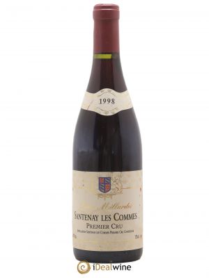 Santenay 1er Cru Les Comes Domaine Léon Millardet (no reserve) 1998 - Lot of 1 Bottle