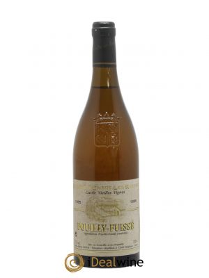 Pouilly-Fuissé Cuvee Vieilles Vignes Domaine D'Entre Les Roches 1995 - Lot de 1 Bouteille