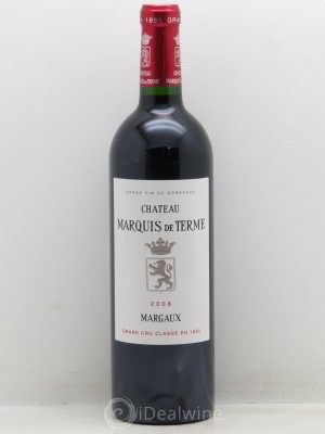 Château Marquis de Terme 4ème Grand Cru Classé  2008 - Lot of 1 Bottle