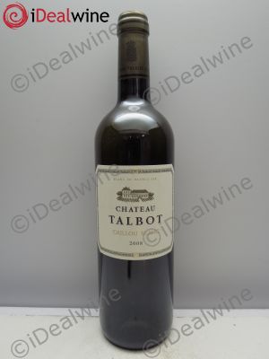 Château Talbot Caillou Blanc  2008 - Lot of 1 Bottle