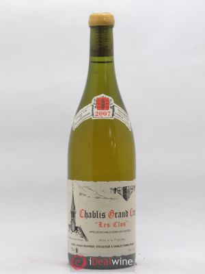 Chablis Grand Cru Les Clos René et Vincent Dauvissat  2007 - Lot of 1 Bottle