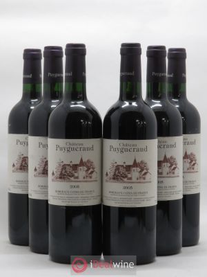 Château Puygueraud  2005 - Lot of 6 Bottles