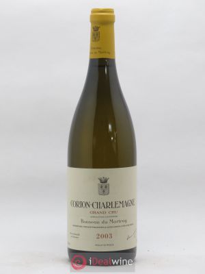 Corton-Charlemagne Grand Cru Bonneau du Martray (Domaine)  2003 - Lot of 1 Bottle