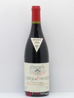 Côtes du Rhône Château de Fonsalette SCEA Château Rayas  1998 - Lot of 1 Bottle
