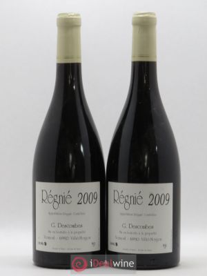 Regnié Vieilles Vignes Georges Descombes (Domaine)  2009 - Lot of 2 Bottles
