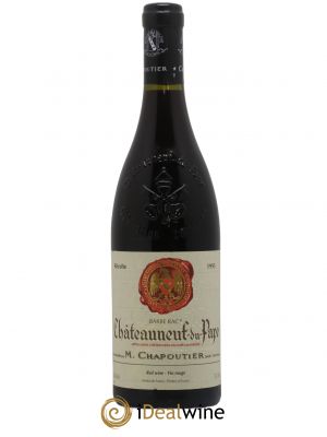 Châteauneuf-du-Pape Barbe Rac Chapoutier  1995 - Lot of 1 Bottle