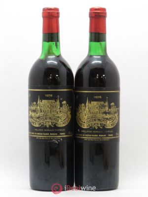 Château Palmer 3ème Grand Cru Classé  1976 - Lot of 2 Bottles