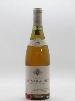 Montrachet Grand Cru Ramonet (Domaine)  1980 - Lot de 1 Bouteille