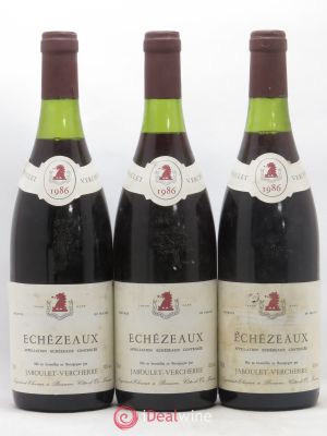 Echezeaux Grand Cru Jaboulet Verchere 1986 - Lot of 3 Bottles
