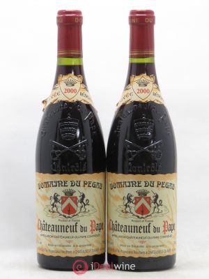 Châteauneuf-du-Pape Domaine du Pégau Cuvée Réservée Paul et Laurence Féraud  2000 - Lot of 2 Bottles