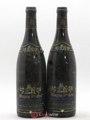 Blagny 1er Cru Sous le Dos d'Ane Domaine Henri Clerc 1996 - Lot of 2 Bottles