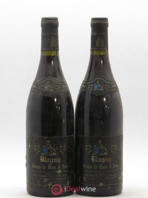 Blagny 1er Cru Sous le Dos d'Ane Domaine Henri Clerc 1991 - Lot of 2 Bottles