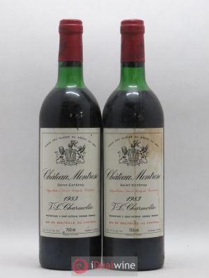 Château Montrose 2ème Grand Cru Classé  1983 - Lot of 2 Bottles