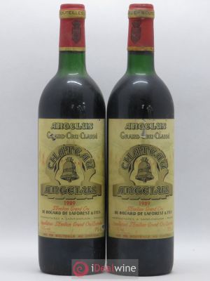 Château Angélus 1er Grand Cru Classé A  1989 - Lot of 2 Bottles