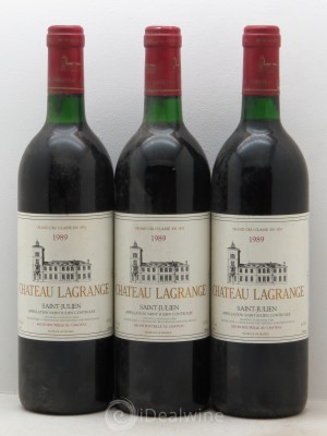 Château Lagrange 3ème Grand Cru Classé  1989 - Lot of 3 Bottles