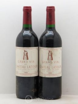 Château Latour 1er Grand Cru Classé  1992 - Lot of 2 Bottles