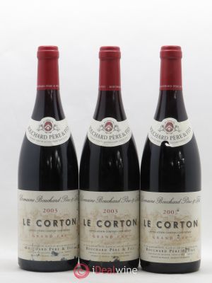 Corton Le Corton Bouchard Père & Fils  2003 - Lot of 3 Bottles