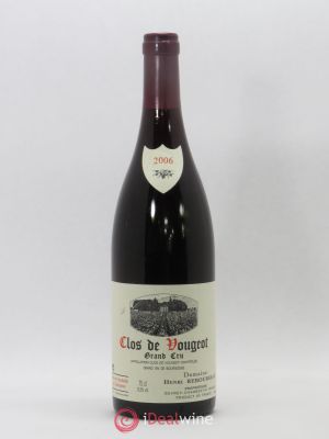 Clos de Vougeot Grand Cru Domaine Henri Rebourseau  2006 - Lot of 1 Bottle