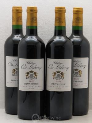 Château Cos Labory 5ème Grand Cru Classé  2005 - Lot of 4 Bottles