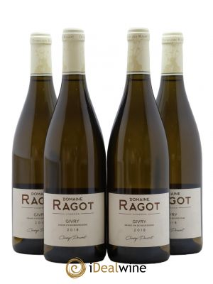 Givry Champ Pourot Ragot (Domaine)  2018 - Lot of 4 Bottles