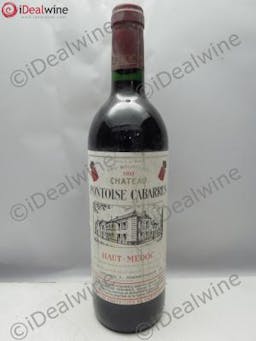 Château Pontoise Cabarrus Cru Bourgeois  1990 - Lot of 6 Bottles