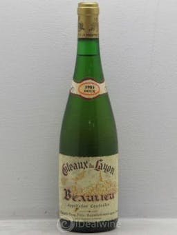 Coteaux du Layon Menard Doux Beaulieu 1985 - Lot of 1 Bottle