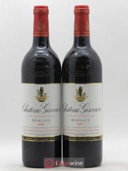 Château Giscours 3ème Grand Cru Classé  2003 - Lot of 2 Bottles