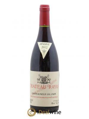 Châteauneuf-du-Pape Château Rayas Emmanuel Reynaud 2012 - Lot de 1 Bottle