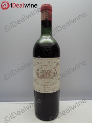 Château Margaux 1er Grand Cru Classé  1961 - Lot of 1 Bottle