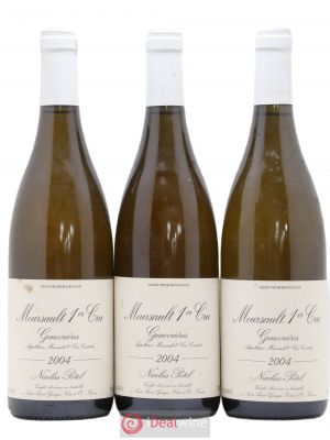 Meursault 1er Cru Genevrières Potel 2004 - Lot of 3 Bottles