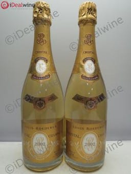 Cristal Louis Roederer  2002 - Lot of 2 Bottles