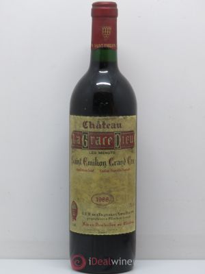 Château la Grâce Dieu  1988 - Lot of 1 Bottle