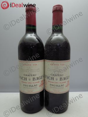 Château Lynch Bages 5ème Grand Cru Classé  1990 - Lot of 2 Bottles