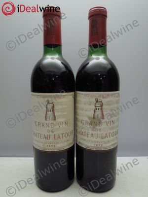 Château Latour 1er Grand Cru Classé  1972 - Lot of 2 Bottles