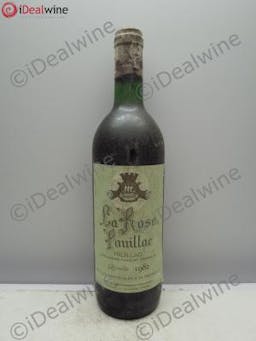 Pauillac Château La Rose 1982 - Lot of 1 Bottle