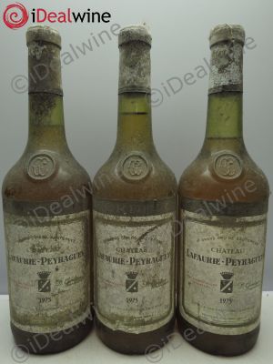 Château Lafaurie-Peyraguey 1er Grand Cru Classé  1975 - Lot of 3 Bottles
